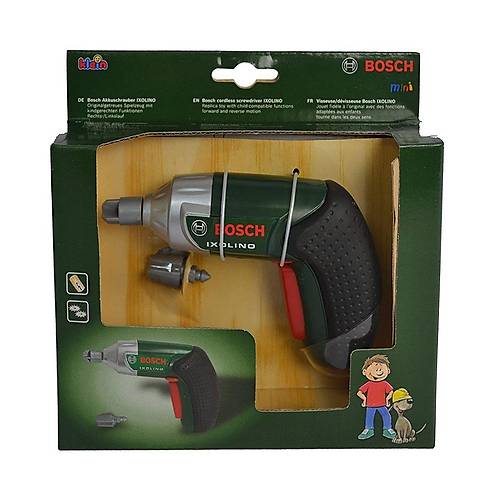 8602 Bosch Ixolino Sesli ve I��kl� Oyuncak Matkap Tamir Seti