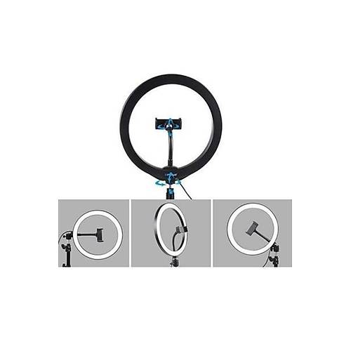 BUFFER 10in 26cm Youtube Instagram Tiktok Selfie  Stdyo Video Fotoraf Ring Light  Tripod Led Hal