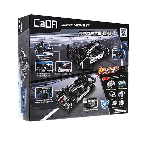C51307W Cada GT Sport Araba Blok Seti 427 Par�a -Vagon life