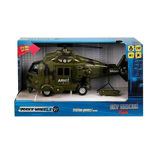 1997 Maxx Wheels 1:16 Sesli ve Ikl Helikopter