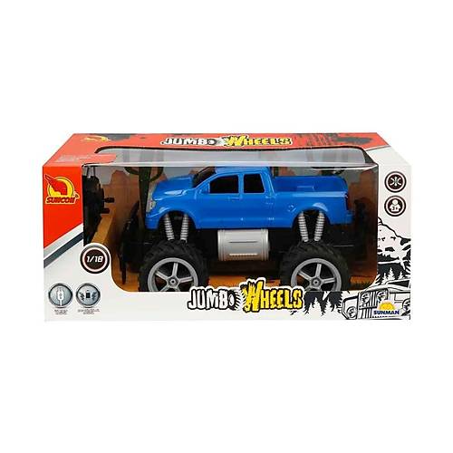 80012 1:18 Uzaktan Kumandal� Jumbo Wheels Usb �arjl� Araba