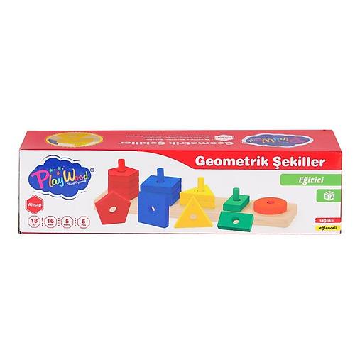ONY-305 Ah�ap Geometrik �ekiller -Ony�l Oyuncak