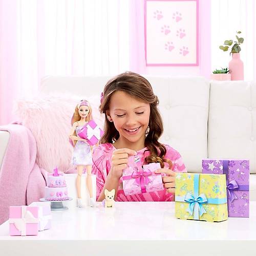 JFG68 Barbie Party Unboxed K�pe�imin Do�um G�n� Serisi