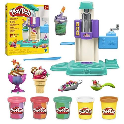 G0028 Play-Doh G�kku�a�� Dondurma Makinesi Oyun Seti+3 ya�