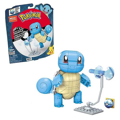 GYH00 MEGA� Pok�mon� Squirtle - Yap ve Oyna Fig�rler 199 par�a +7 ya�