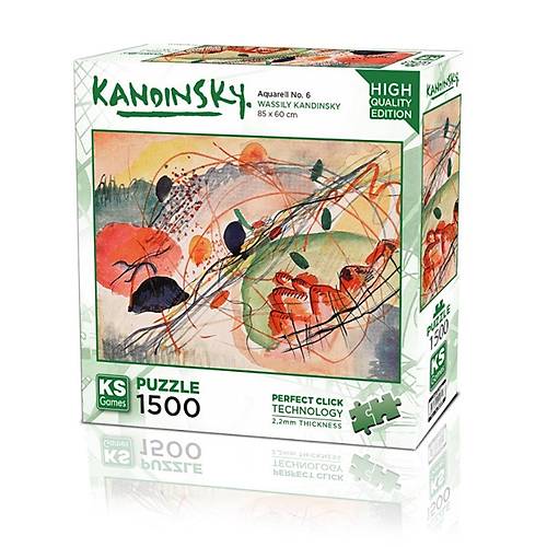22031 Aquarell No:6 1500 Par�a Puzzle -KS
