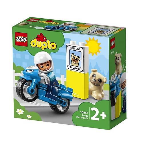 10967 Lego Duplo - Polis Motosikleti 5 par�a +2 ya�
