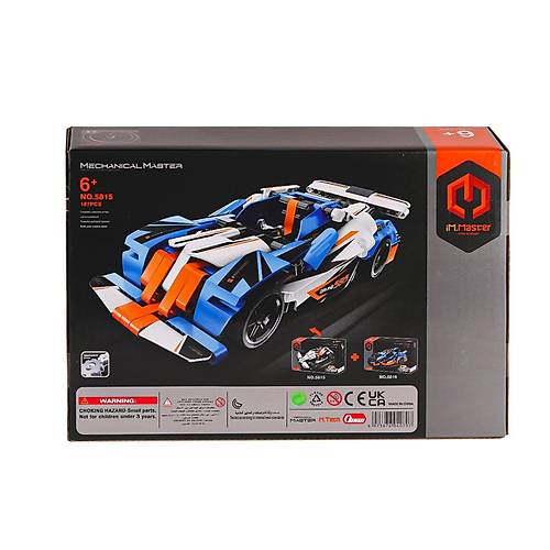 5815 IMM Yar Arac Blok Seti Beyaz 187 Para