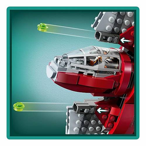 75362 LEGO Star Wars Ahsoka Tano'nun T-6 Jedi Mekii 601 para +9 ya