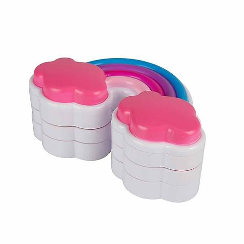 2601 SUN-RST-PRP-G�zellik Set Makyaj G�kku�a�� �ekilli 3 Katmanl� - Sunman