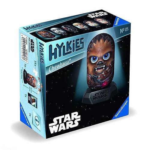 010166 Hylkies Star Wars - Chewbacca 54 para Puzzle - No:05 - Ravensburger