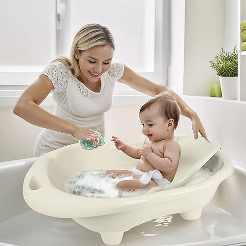 7268 K�vet ve Bebek Yaslanma Deste�i Bej -Dolu Oyuncak