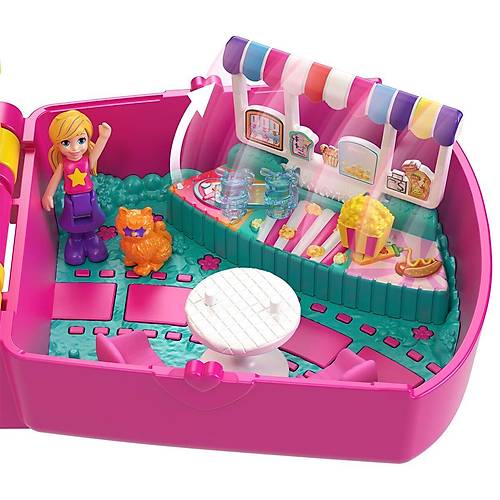 JFV01 Polly Pocket Kedicik Sinemas� Mini Oyun Seti