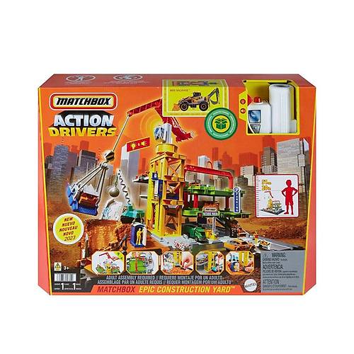 HPD63 Matchbox Aksiyon Srcleri Muhteem naat Alan Oyun Seti