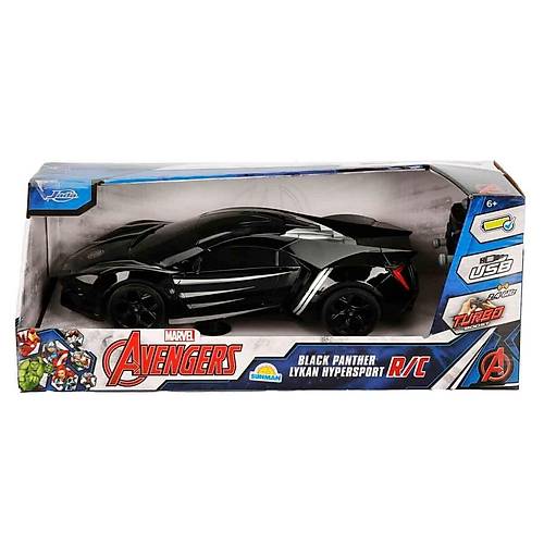 7037 Kumandal� 1:16 Avengers Black Panther Lykan Hypersport Araba