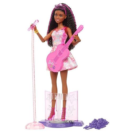 HRG43 Barbie 65. Y�l Deluxe Kariyer Bebekleri - Pop Y�ld�z�