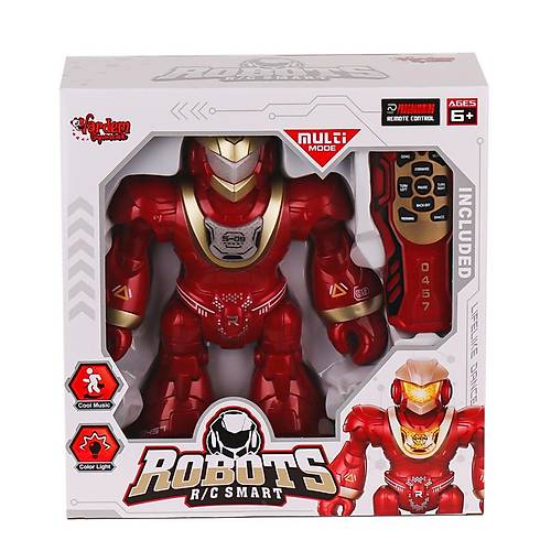 GGE-606-13 Kumandal� I��kl� ve Dans�� Robot -Vardem Oyuncak