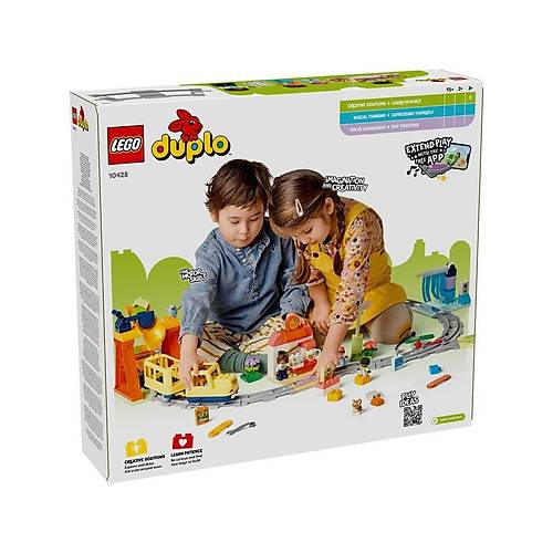 10428 Lego Duplo  B�y�k �nteraktif Mahalle Treni 103 par�a +3 ya�