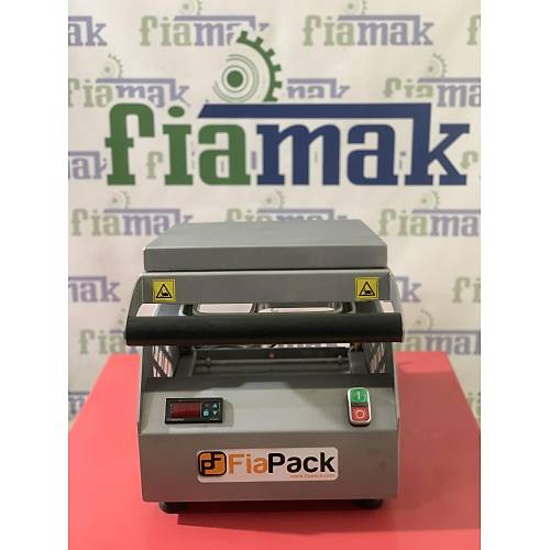 Fiapack Catering Yemek Paketleme Makinesi (3 blmeli) Tabak Kapatma Makinesi - Kase Kapatma Makinesi