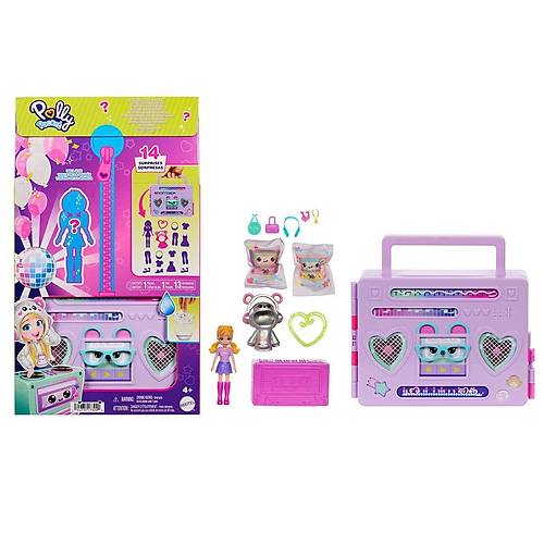 HRD65 Polly Pocket Radyo Temal Moda Elencesi Oyun Seti