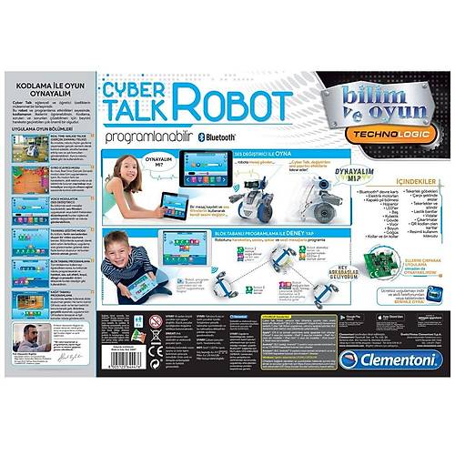64447 Cyber Talk Robot - Robotik Laboratuvar +8 ya