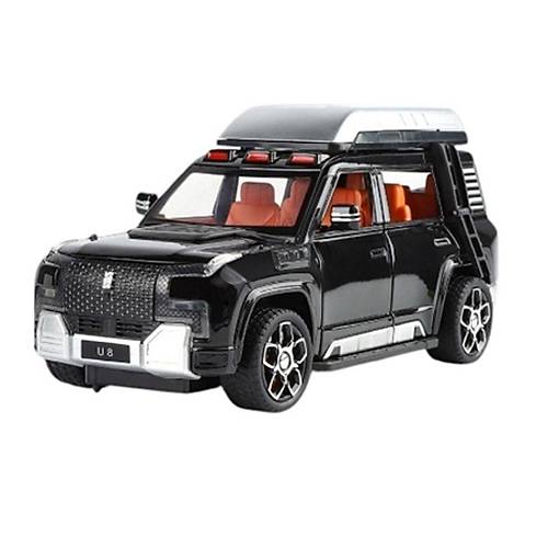 XHD-B2432 -Vardem �ek B�rak  I��kl� ve Sesli Kap�lar� A��lan Lr Jeep 1:24