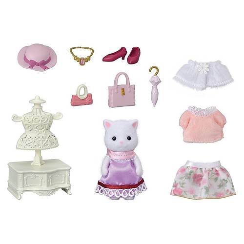 5461 Sylvanian Families Moda Seti ran Kedisi +3 ya