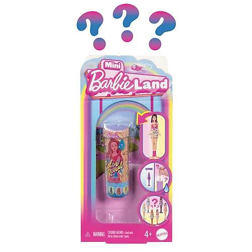 JCR08 Mini Barbieland Color Reveal S�rpriz Bebek