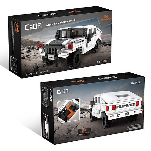 C55022W CADA Humvee Jeep Blok Seti 328 Para-Vagon life