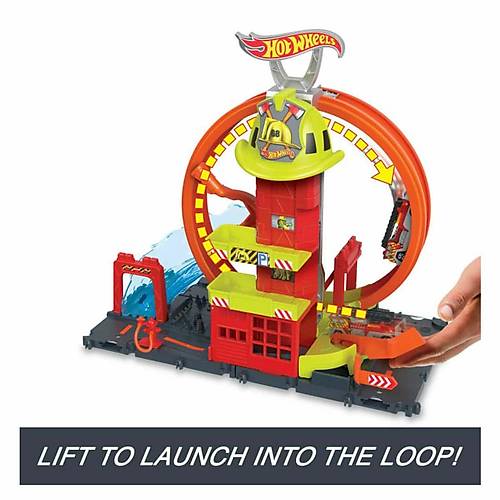 HKX41 Hot Wheels �ember Pistli �ftaiye �stasyonu