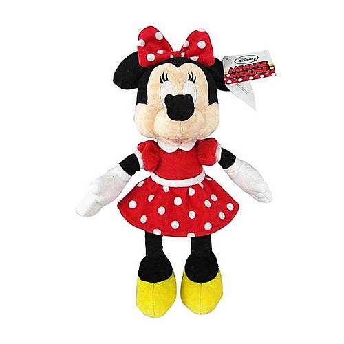 3414 Pelu� Minnie  K�rm�z� Elbiseli 25 cm -Sunman