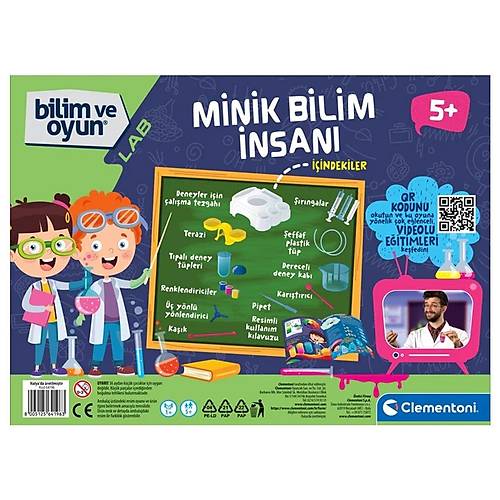 64196 Bilim ve Oyun - Minik Bilim nsan +5 ya