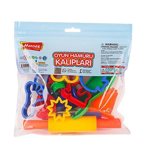 ERN-514 Oyun Hamuru Kal�plar� -Eren E�itici Oyuncaklar�