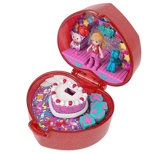 JGK21 Polly Pocket Mattel 80. Y�l Y�z�k Kutusu
