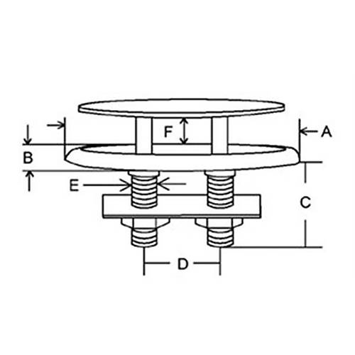 Paslanmaz elik Ko boynuzu 222mm