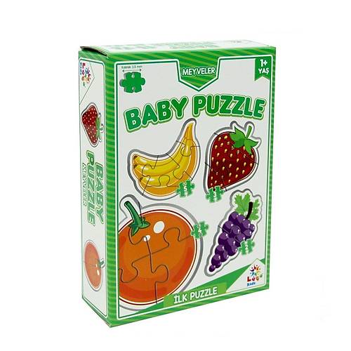 LC7227 La�o, Baby Puzzle - Meyveler - �lk Puzzle / +12 ay