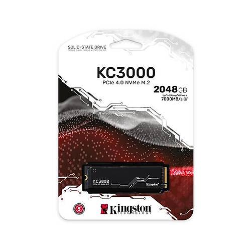 Kingston 2048G KC3000D M.2 2280 NVMe SSD