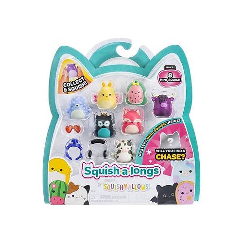 AL0021 Squish-a-longs 8 Figr + Yzk Set Asorti Seri 2