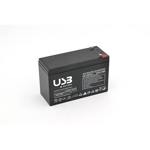 TUNCMATIK USB BLACK BATTERY 12V-7AH UPS TIPAKU TSK7032