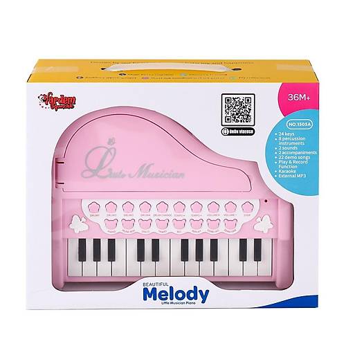 BAO-1505A Mikrofonlu Mini Piano 24 Tu� MP3 �alar