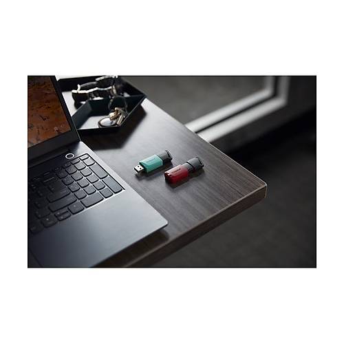 256GB USB 3.2 Gen 1 DataTraveler Exodia M (Black + Teal)