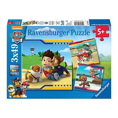 93694 Paw Patrol 3x49 par�a Ravensburger Puzzle