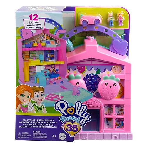 HRD45 Polly Pocket Elenceli Market Oyun Seti