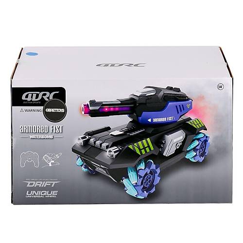 4D-Y11 Kumandal� Sesli I��kl� Drift Tank