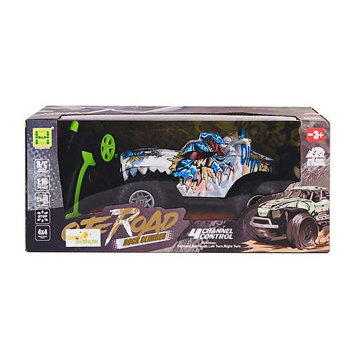 SH091-503B Kumandal� �arjl� Off Road Canavar Rock Climber 4x4 -Limon Oyuncak