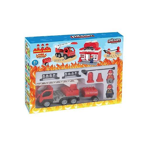 03 610 Double Blocks �tfaiye Seti -Pilsan Oyuncak