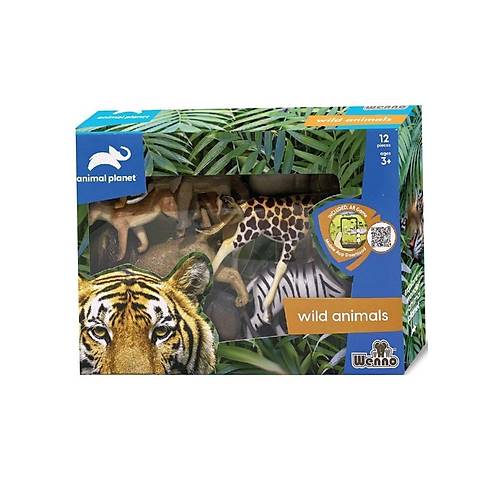 SH-5901 Vardem Kutulu 12 Par�a Vah�i Hayvan Seti