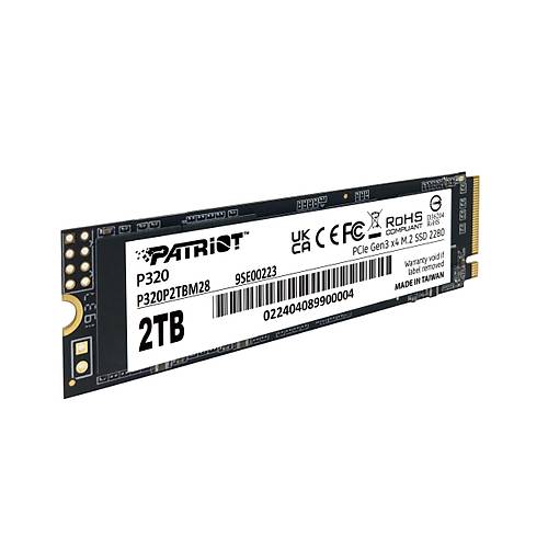 Patriot P320 2TB 3000/2200MB/s NVMe M.2 SSD Disk (P320P2TBM28)