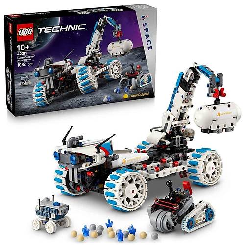 42211 Lego Technic Lunar Outpost Ay Gezgini Uzay Arac� 1082 par�a +10 ya�
