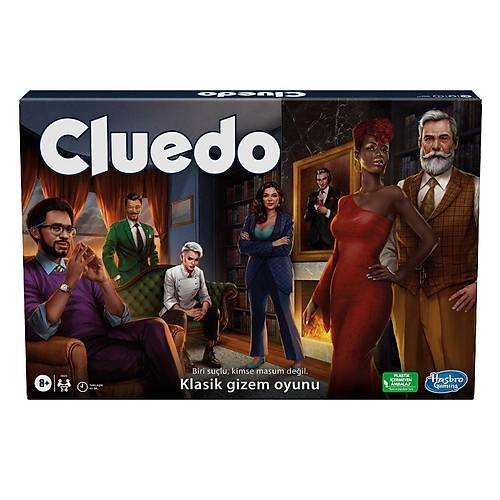 F6420 Hasbro Gaming - Cluedo +8 ya�